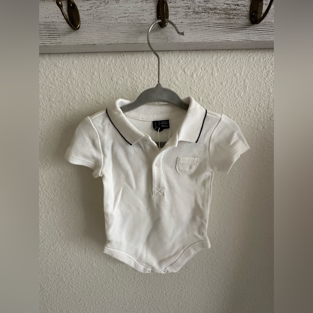 Janie & Jack White Onesie Size 0-3 Months